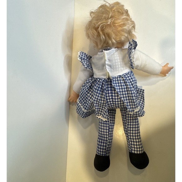 Eegee Talking Doll 18" Cloth Body Sleep Eyes Vintage '74 Pull String Works R1.2 - Picture 8 of 10
